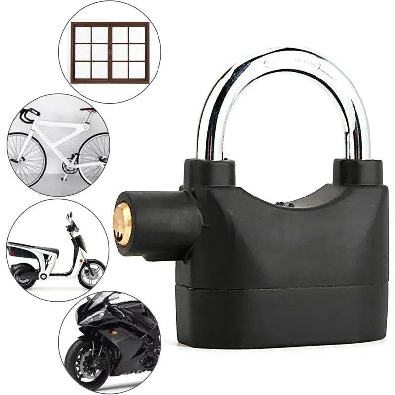110dB Loud Alarm Padlock