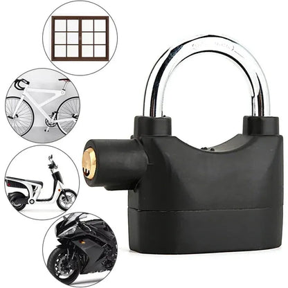 110dB Loud Alarm Padlock