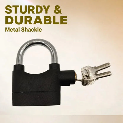 110dB Loud Alarm Padlock