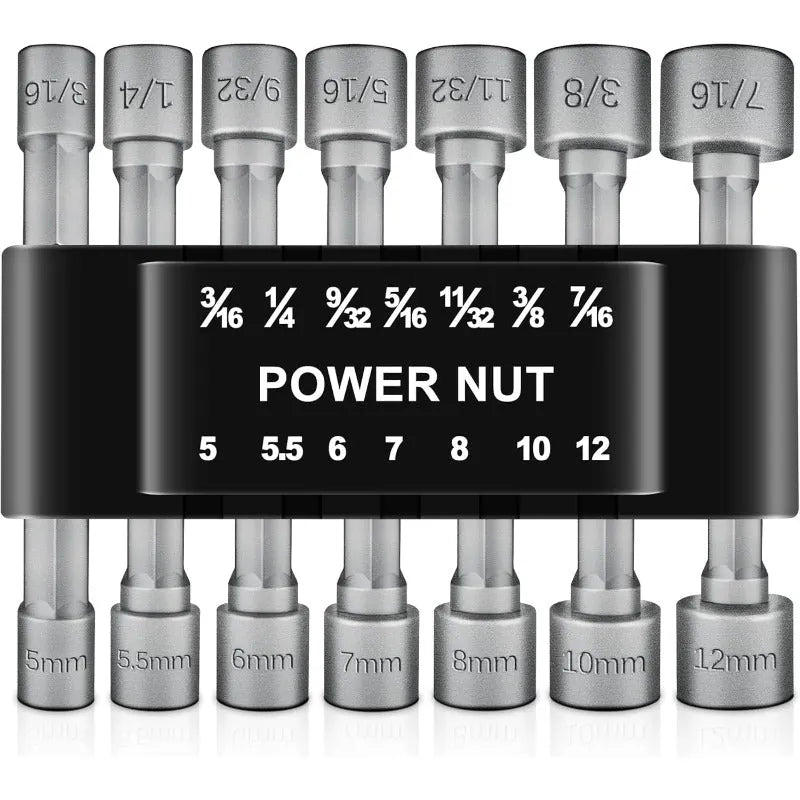 14 Pcs Nut Driver Bit Set