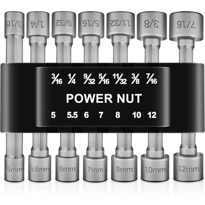 14 Pcs Nut Driver Bit Set