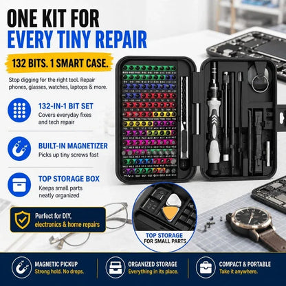 132-Piece Repair Kit