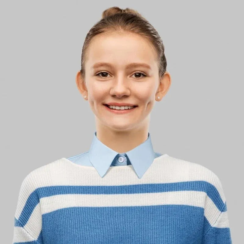 100% Cotton Detachable Collar
