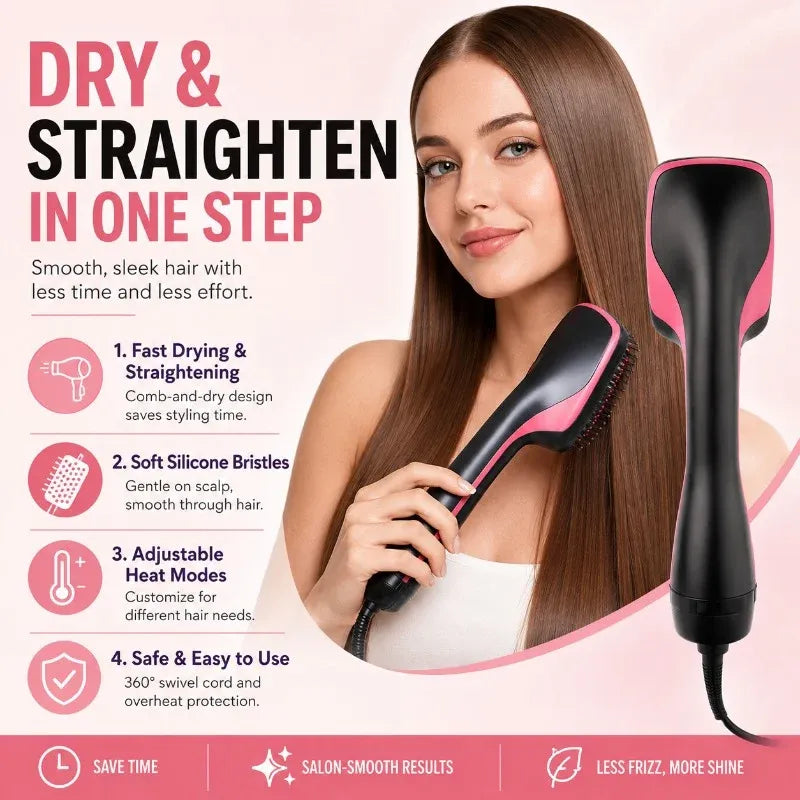 2-in-1 Ionic Hair Comb