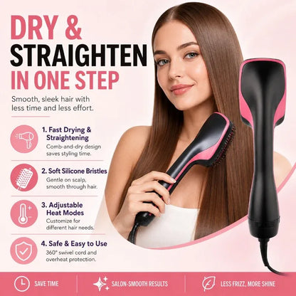 2-in-1 Ionic Hair Comb