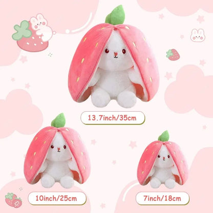 2-in-1 Convertible Bunny Plush