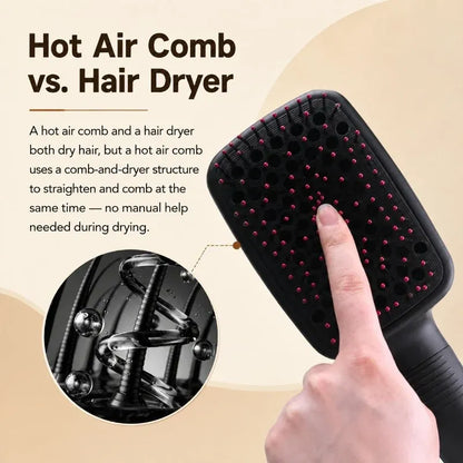 2-in-1 Ionic Hair Comb